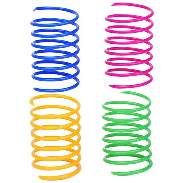Buy 4pcs Funny Pet Toy Spring | Link's Basement