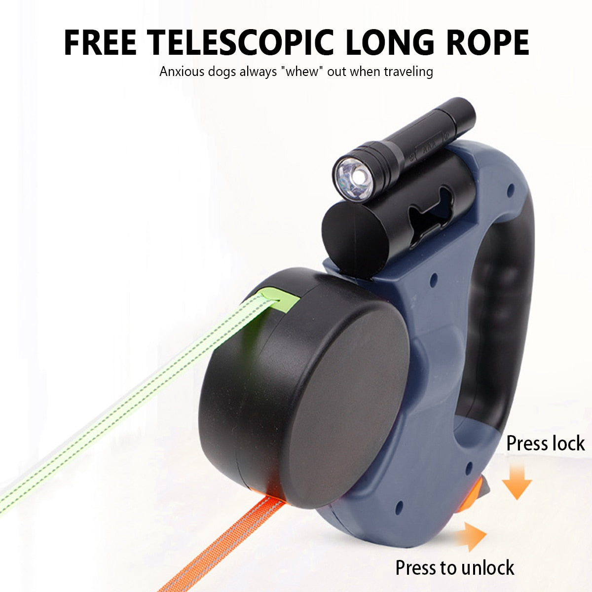 Automatic Dual Retractable Dog Leash | Link's Basement