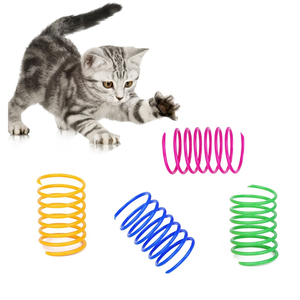 Buy 4pcs Funny Pet Toy Spring | Link's Basement