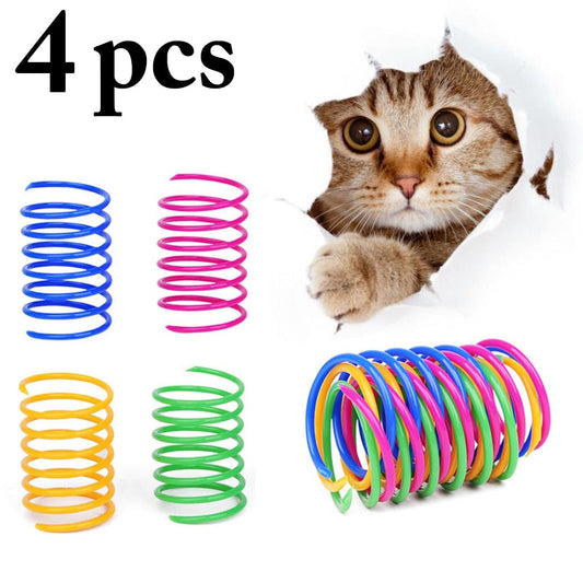 Buy 4pcs Funny Pet Toy Spring | Link's Basement