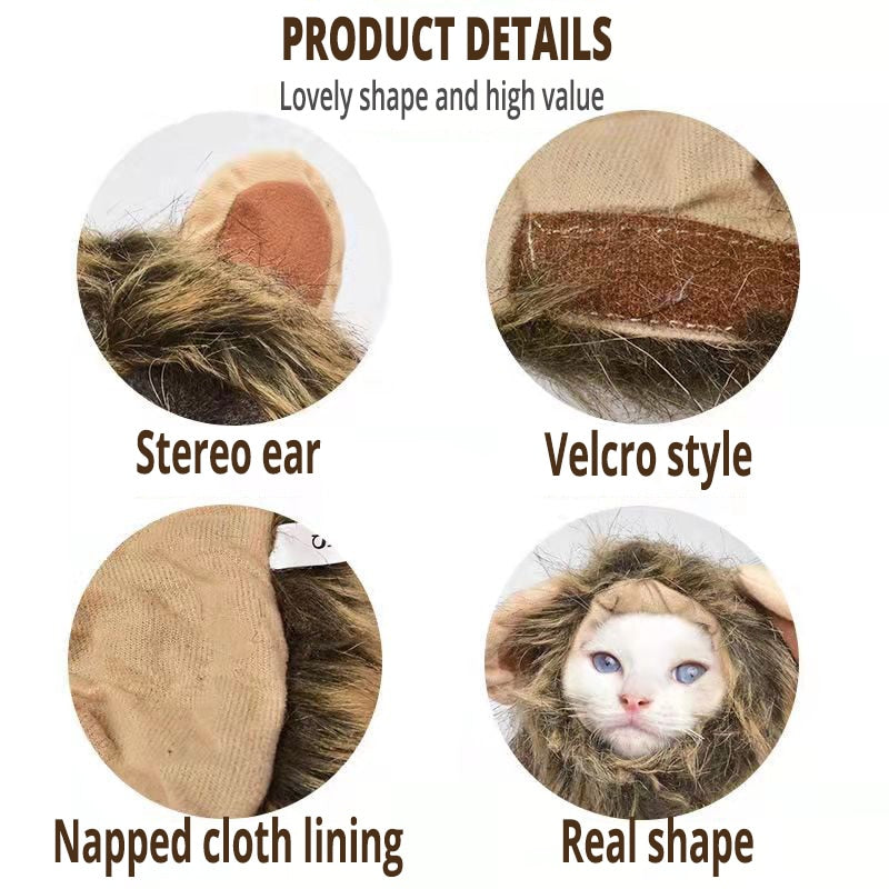 Primi Pets™ Lion Mane Cat Costume