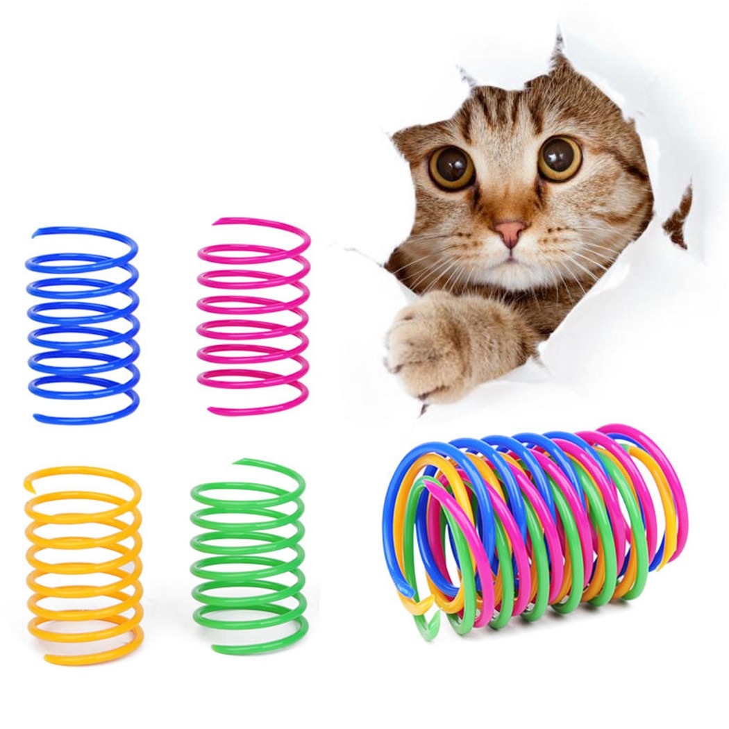 Buy 4pcs Funny Pet Toy Spring | Link's Basement