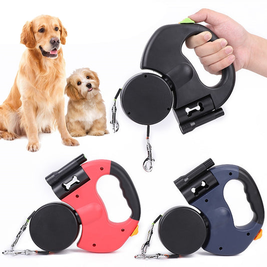 Automatic Dual Retractable Dog Leash | Link's Basement